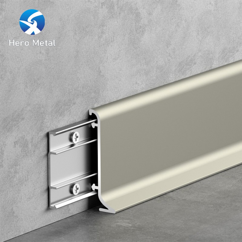 6063 custom plaster board gypsum skirting line